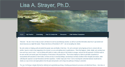 Desktop Screenshot of lisastrayer.com